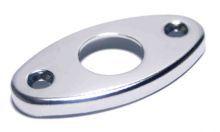 Escutcheon Rose Oval Chrome or Brass