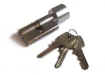 Double Cylinder, 27/27 Keyed/Thumbturn