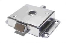 Rim Latch, Chrome or Brass